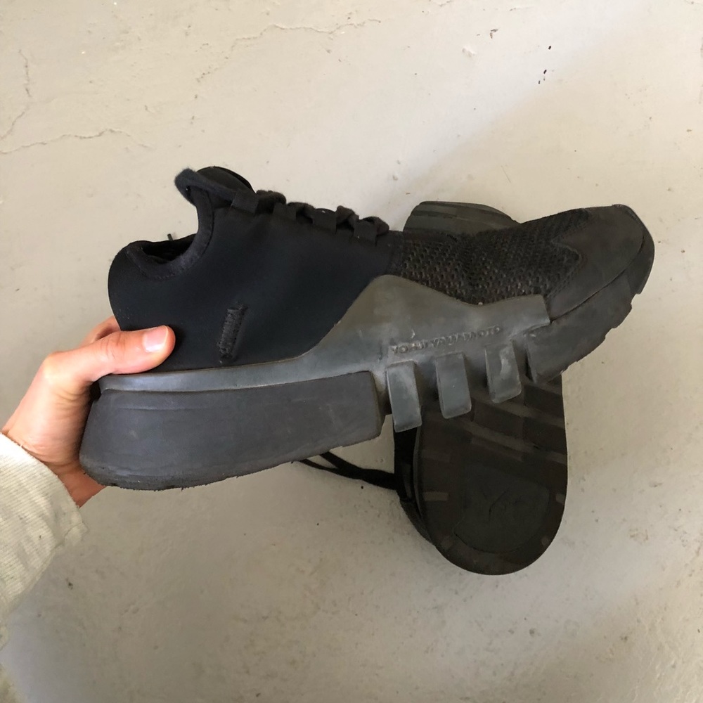 Men’s Y3 Black Running Shoes